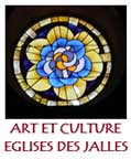 Logo Art et culture, église des Jalles