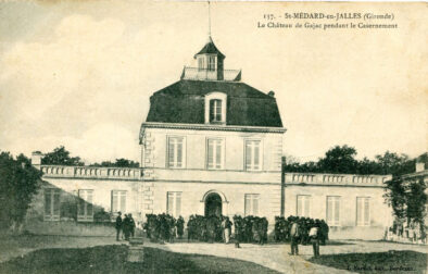 Ancienne carte postale du Château de Belfort de Saint-Médard-en-Jalles