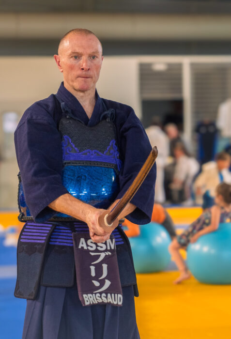 Association ASSM Kendo, démontrastion lors de la Fête du sport et du vélo 2024. ©Ville de Saint-Médard-en-Jalles