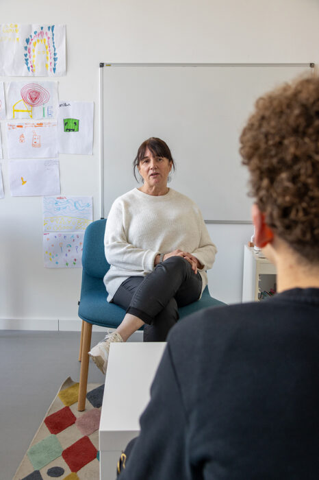 Une consultation en santé mentale au Centre communal de santé Cynthia Fleury